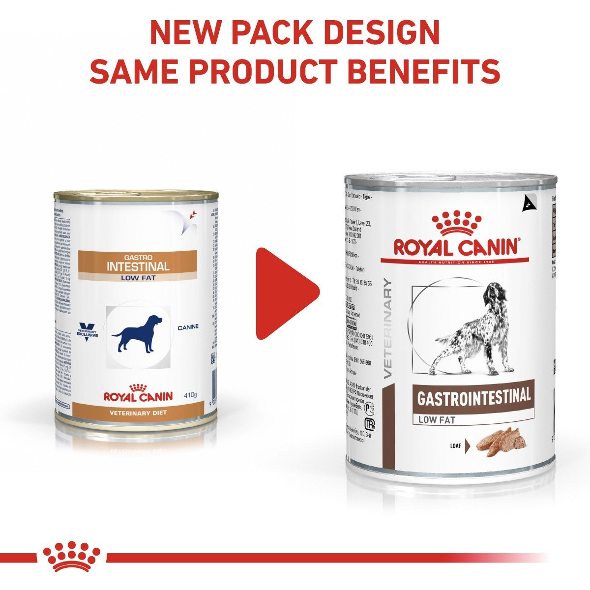 Royal Canin Gastro Intestinal Low-Fat Tins for Dogs