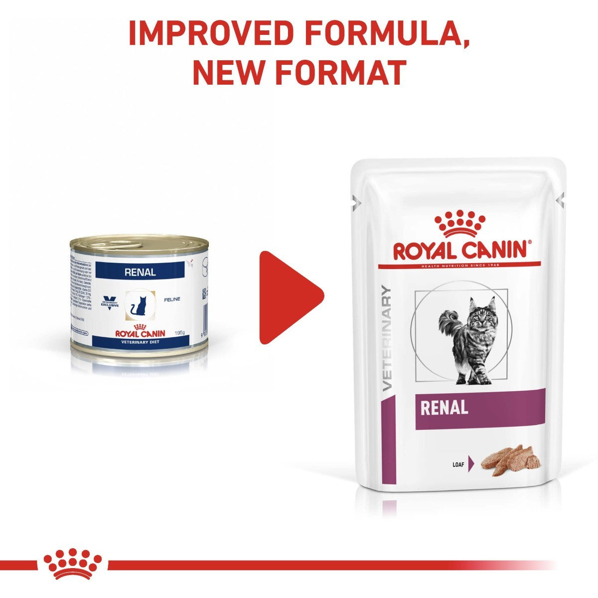 Royal Canin Renal Wet Food Pouches in Loaf for Cats 12 x 85 gram