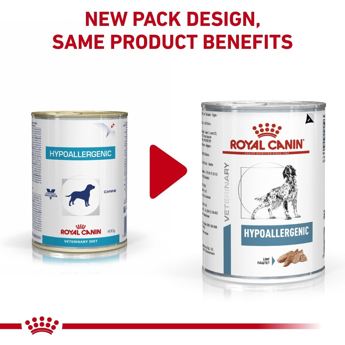 Royal Canin Hypoallergenic Tins for Dogs
