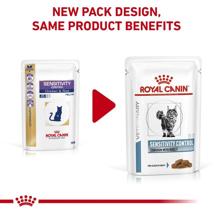 Royal Canin Sensitivity Control Pouches for Cats 12 x 85