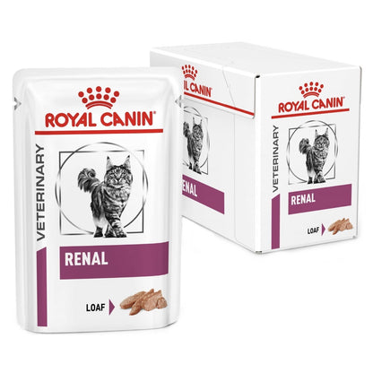 Royal Canin Renal Wet Food Pouches in Loaf for Cats 12 x 85 gram