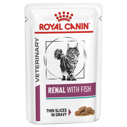 Royal Canin Renal Pouches for fish 12x 85 gram