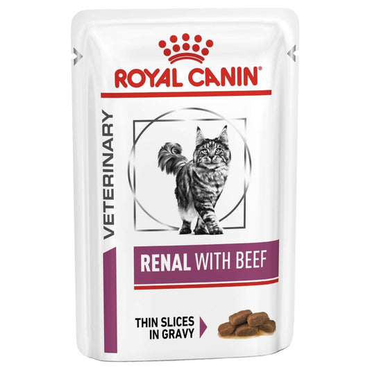 Royal Canin Renal Pouches for Beef 12x 85 gram